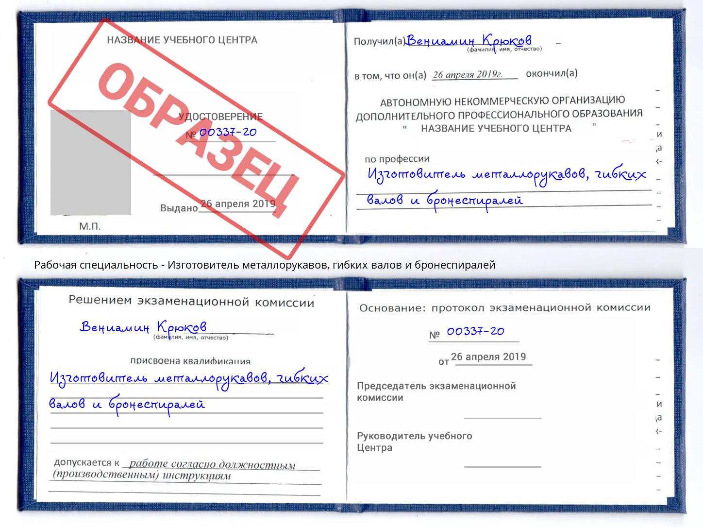 Изготовитель металлорукавов, гибких валов и бронеспиралей Ухта