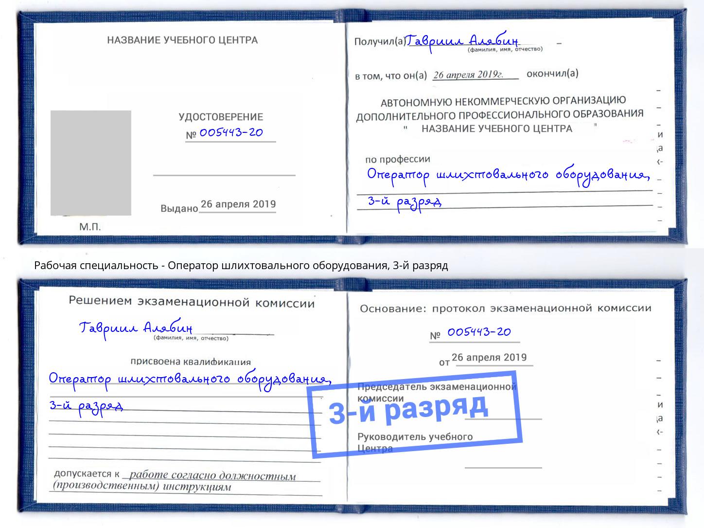 корочка 3-й разряд Оператор шлихтовального оборудования Ухта